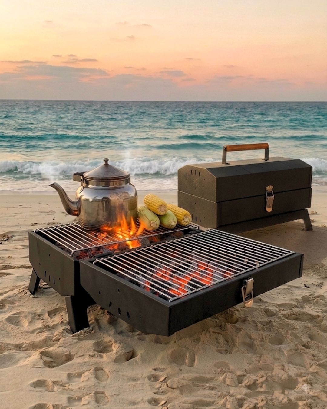 The Portables Bundle — Slim BBQ + Double Barrel